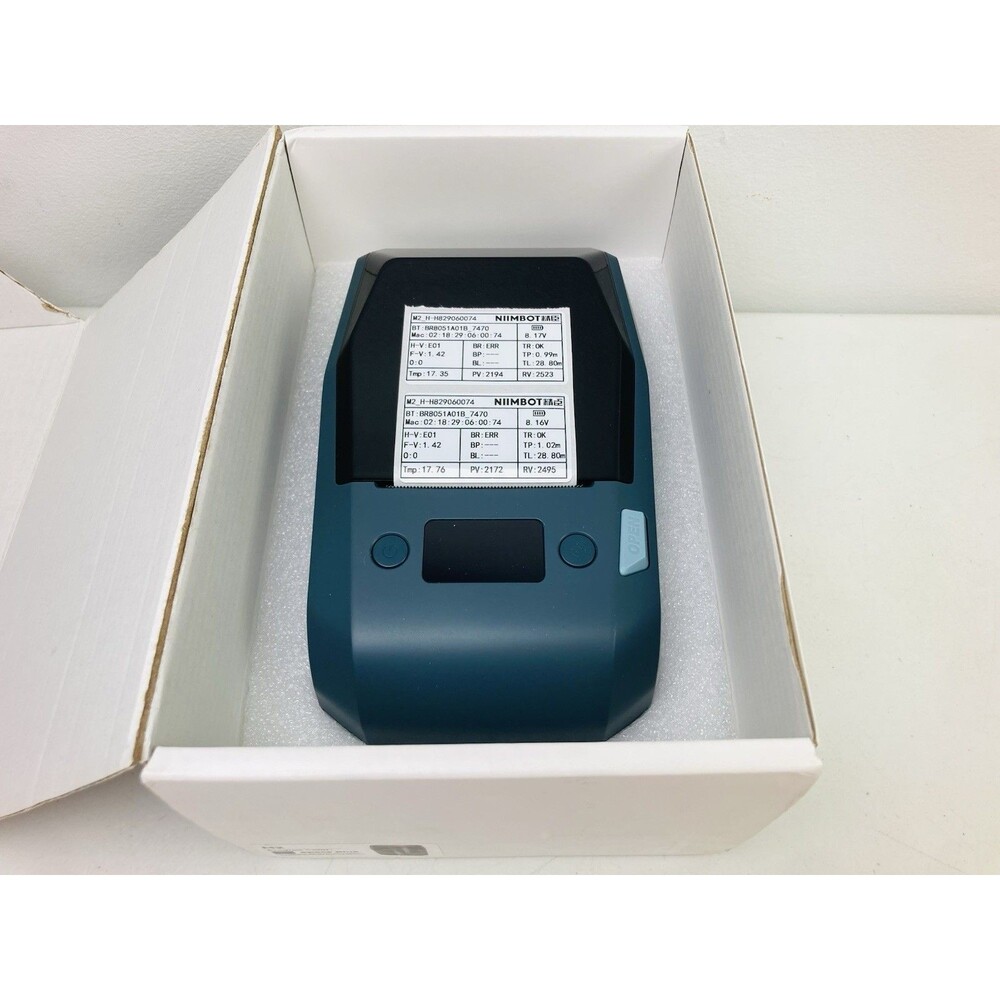 NIIMBOT M2 2 Inch Thermal Transfer Label Maker, 300DPI Bluetooth Label Printer